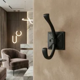 Namještajna vješalica ALEXA / Crna mat