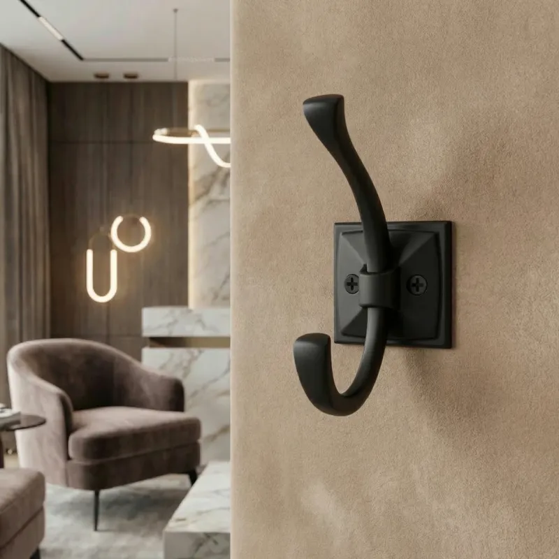 Namještajna vješalica ALEXA / Crna mat