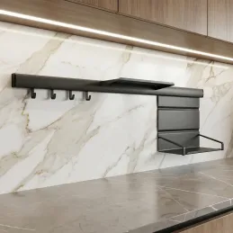 Zidni set polica OXXO I 900 mm / Antracit