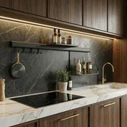 Zidni set polica OXXO I 900 mm / Antracit