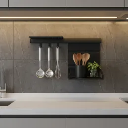 Zidni set polica OXXO II 600 mm / Antracit