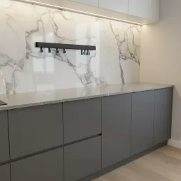 Zidni set polica OXXO V 600 mm / Antracit