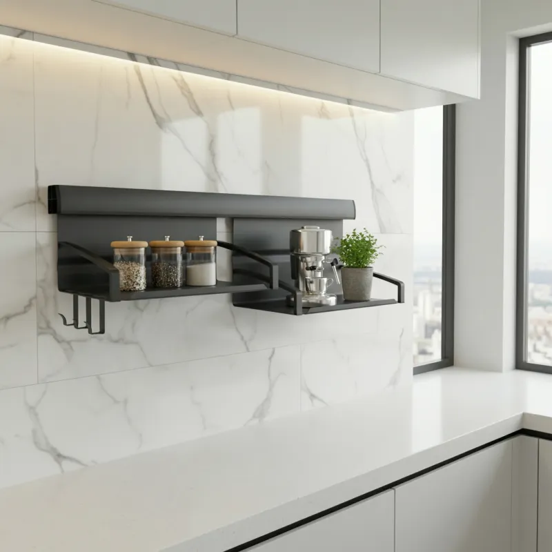 Zidni set polica OXXO IV 600 mm / Antracit