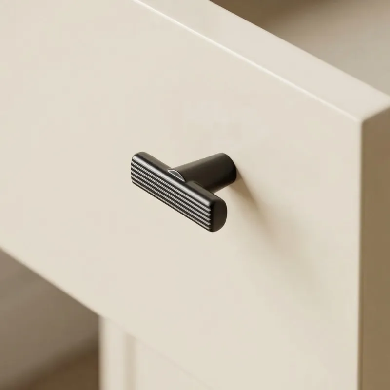 Ručka knopka LIZA / Crna mat