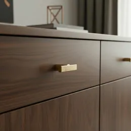 Ručka knopka LIZA / Brušeno zlato