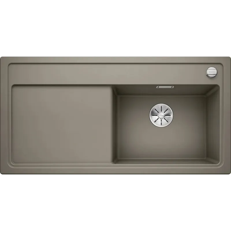 Kamenin sudoper Blanco ZENAR XL 6 S / s ekscentrom / desni