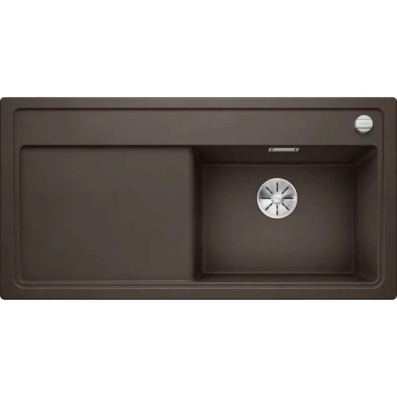 Kamenin sudoper Blanco ZENAR XL 6 S / s ekscentrom / desni