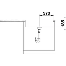 Nerezni sudoper Blanco ZEROX 500-U