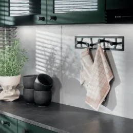 Vješalica KASTO XL / Crna mat