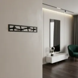 Vješalica KASTO XL / Crna mat