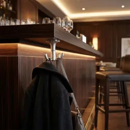 Vrteći vješalica TWISTER / Matirani krom