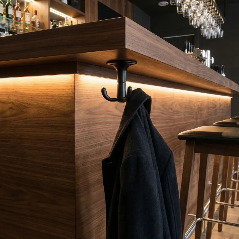 Rotirajući vješalica TWISTER / Crna mat