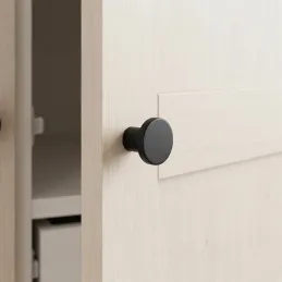 Ručka knopka VITRA / Crna mat