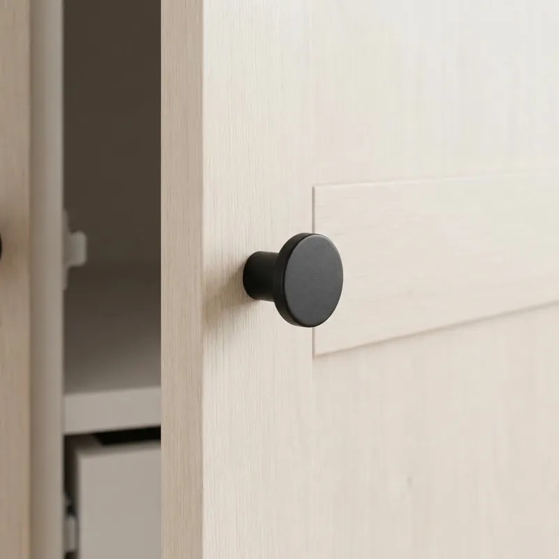 Ručka knopka VITRA / Crna mat