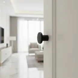 Ručka knopka VITRA / Crna mat