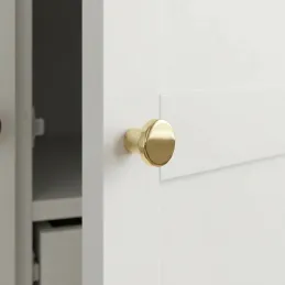 Gumb ručkica VITRA / Sjajno zlatna