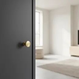 Ručka knopka VITRA / Brušeno zlato