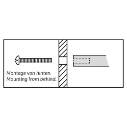 Vješalica za krpe VALENT / sjajni krom