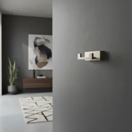 Vješalica DELTA DUO / Brušeni nikal