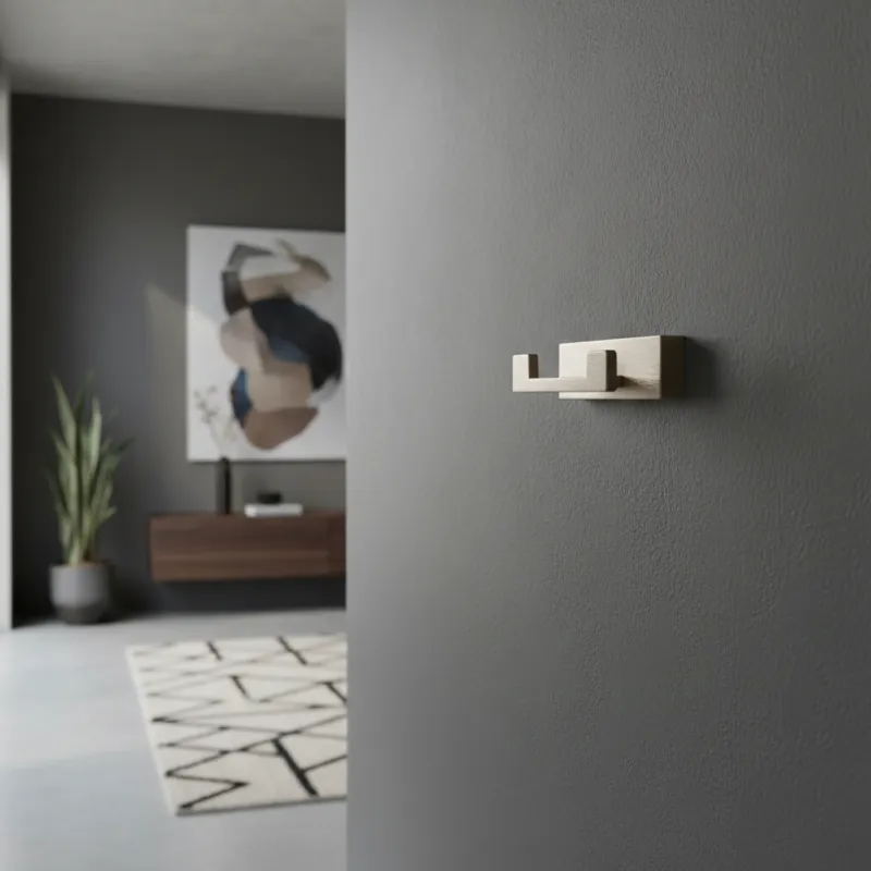 Vješalica DELTA DUO / Brušeni nikal