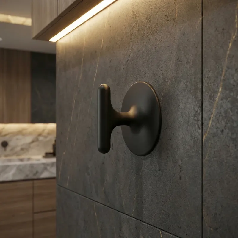 Vješalica STYLLA / Crna mat