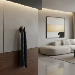 Vješalica STYLLA / Crna mat