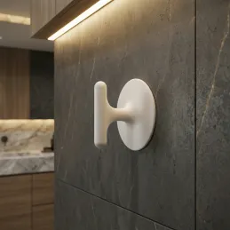 Vješalica STYLLA / Bijela mat