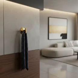 Vješalica STYLLA / Zlatna sjajna