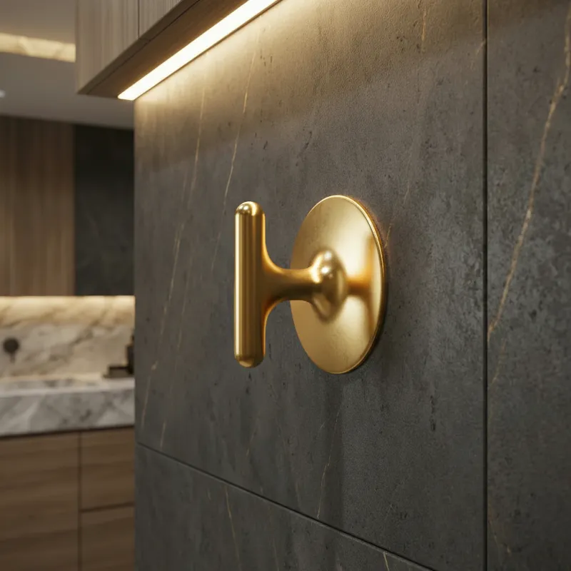 Vješalica STYLLA / Zlatna sjajna