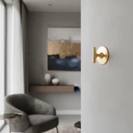 Vješalica STYLLA / Zlatna sjajna