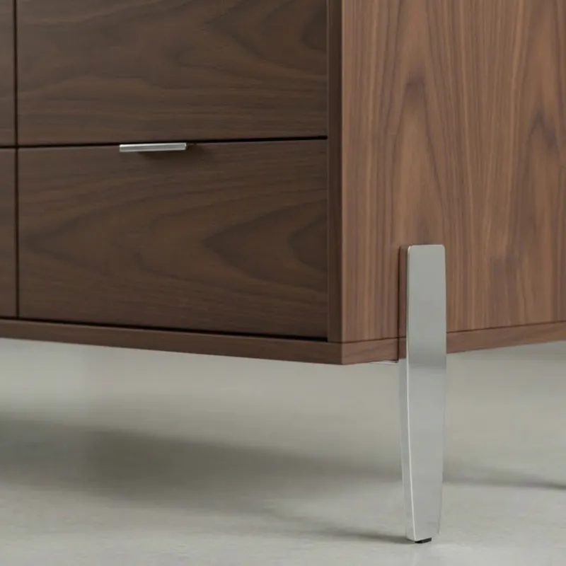 Namještajna nožica MORGAN / Sjajni krom