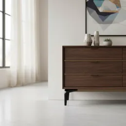 Namještajna nožica EBRO / Crna mat