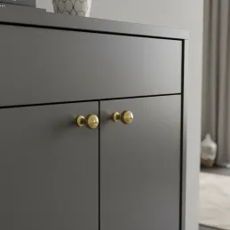 Ručka za namještaj knop KAREN / Sjajno zlatna