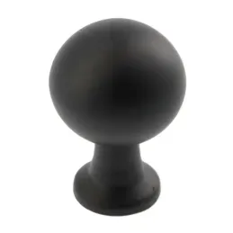 Ručka knopka KAREN / Crna mat