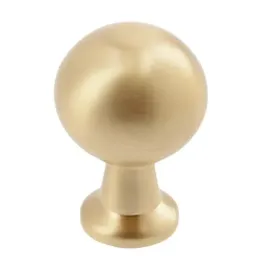 Ručka knopka KAREN / Brušeno zlato