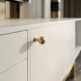 Ručka knopka KAREN / Brušeno zlato