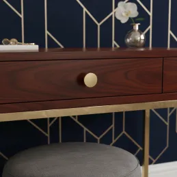 Ručka knopka MAIRA / Brušeno zlatna