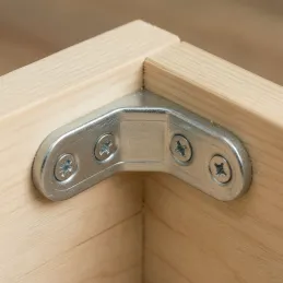 Spojni kutnik 50 x 50 mm / Nikal