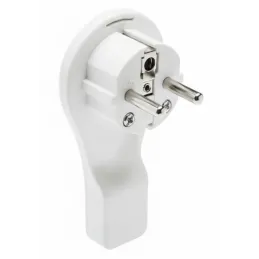 Plosni utični kraj / Bijela