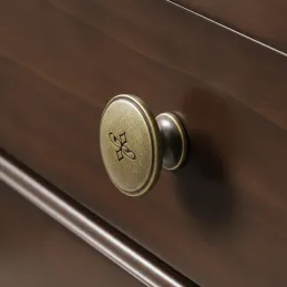 Ručka knopka MELISSA / Staro mesing