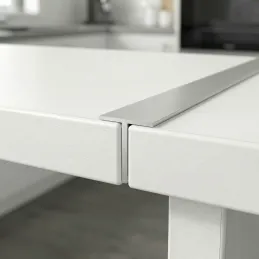 Univerzalna spojna letvica za radnu ploču 38 mm za ravni ABS rub / Aluminij