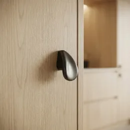 Ručka knopka BEATRIZ / Crna mat