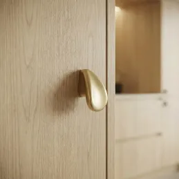 Ručka knopka BEATRIZ / brušeno zlato