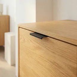 Ručka za rub vrata DIAZ / Crna mat