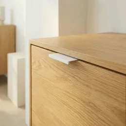 Ručka za rub vrata DIAZ / Bijela mat