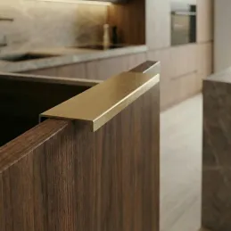 Ručka za rub vrata DIAZ / Brušeno zlato