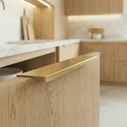 Ručka za rub vrata DIAZ / Brušeno zlato