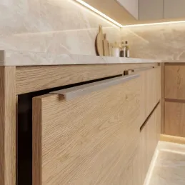 Ručka za rub vrata DIAZ / Aluminij