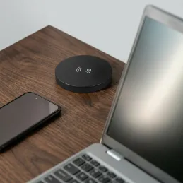 Izvlačna utičnica LEGIA SCHUKO 2x230V + USB A-C + svjetlo / Crna mat