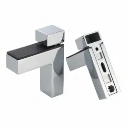 Nosač police QUADRO / sjajni krom